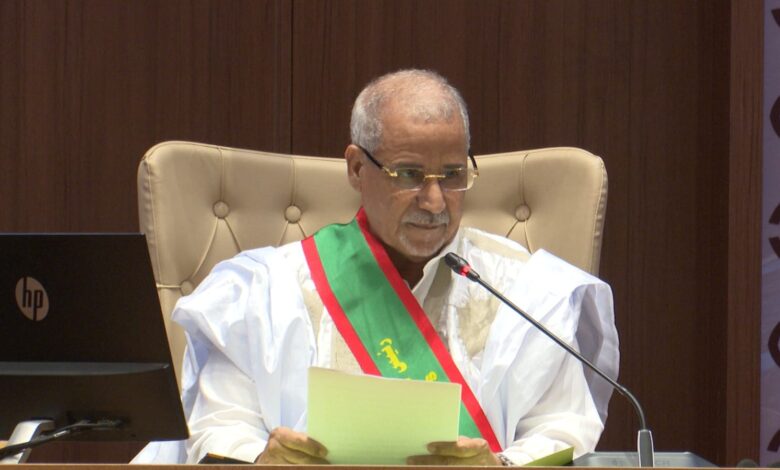 رئيس البرلمان الموريتاني محمد ولد مكت