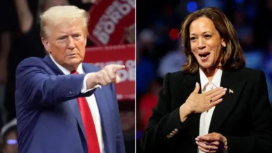 المرشحان الرئياسيان هاريس وترامب