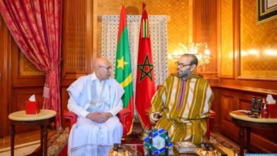 ملك المغرب وغزواني