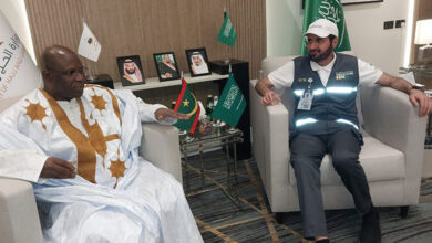 وزير الحج السعودي ووزير الشؤون الاسلامية الموريتاني