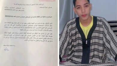 طفل توفي أمام المستشفى العسكري