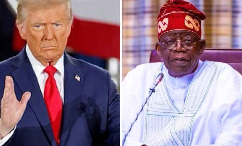 رئيسا نيجيريا والولايات المتحدة: بولا أحمد ودونالد ترامب