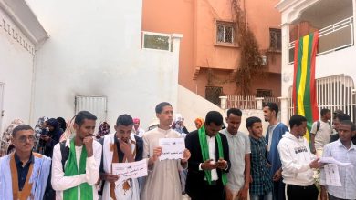 طلاب احتجاجات