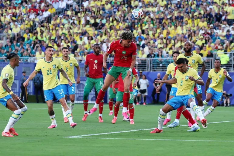 المغرب يتعادل في مباراته الأولى من نهائيات كأس العالم أمام البارازيل