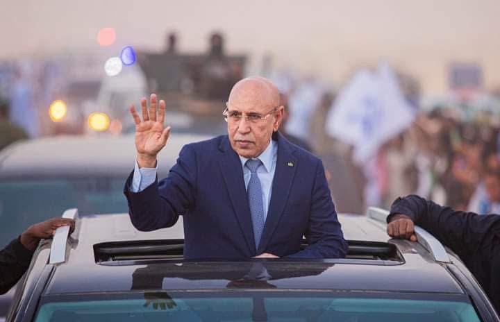 الرئاسة تنشر تفاصيل زيارة غزواني لآدرار وإينشيري