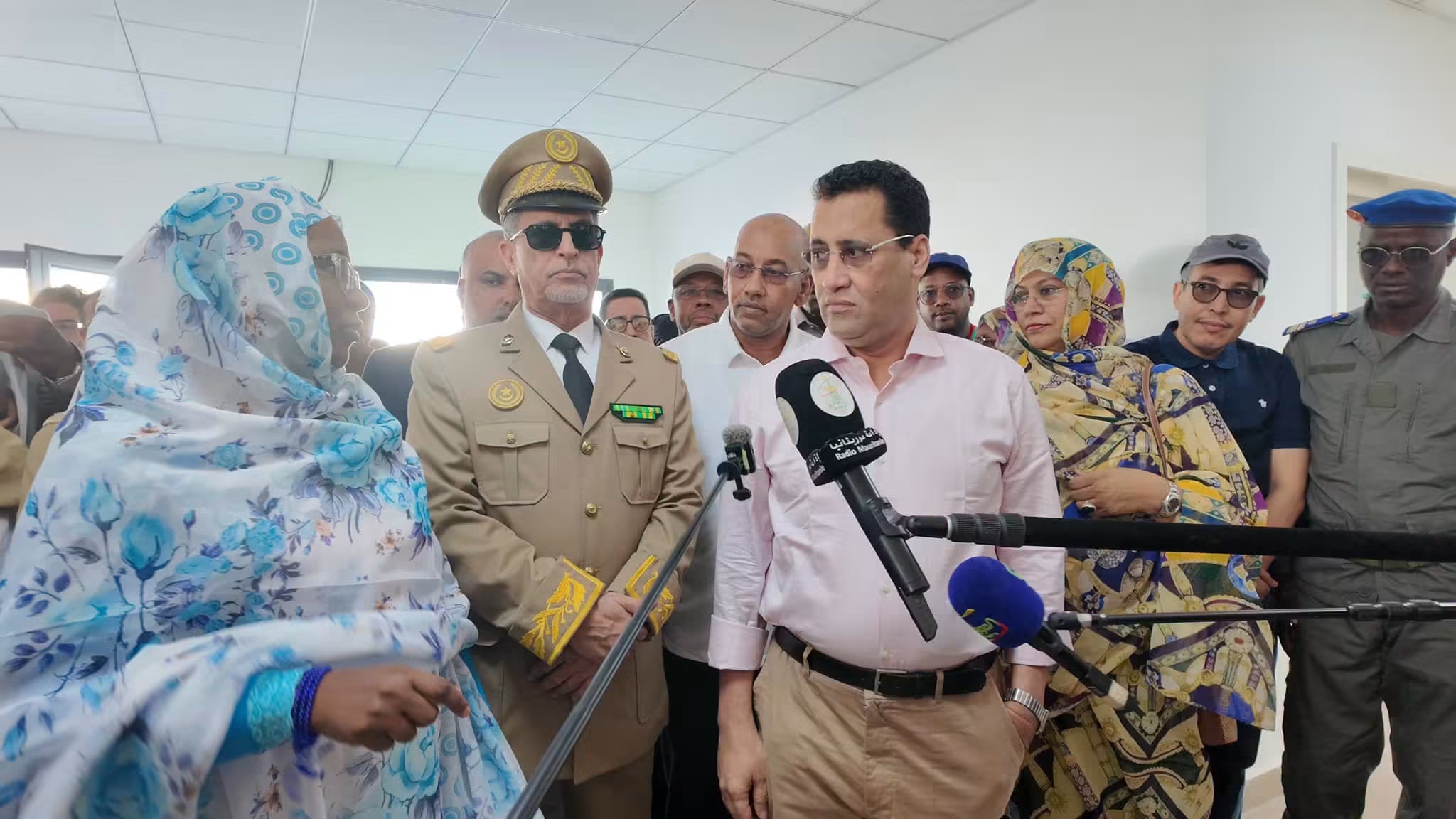 ولد اجاي يبدأ زيارة ميدانية لمنشآت خدمية ومشاريع في نواكشوط